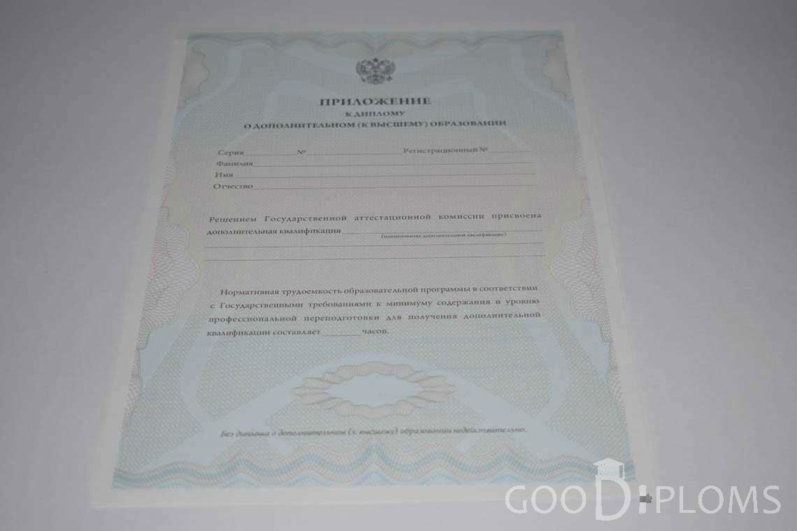 Приложение к Диплому МВА период выдачи 2011-2020 -  Черкассы
